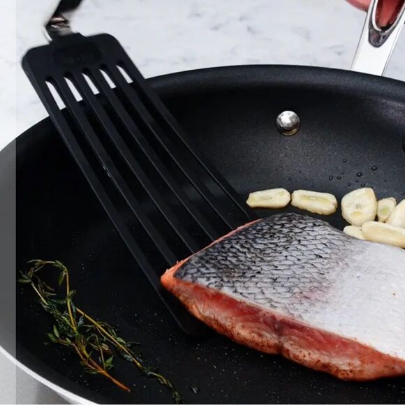 All-Clad Stainless Steel Flexible Slotted Turner - Picture 3 of 12